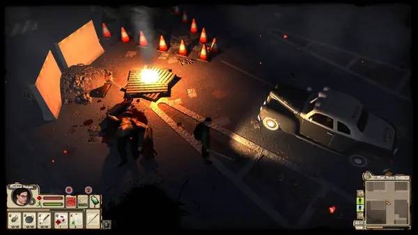 Кадр с взаимодействием персонажа и объекта в I Shall Remain