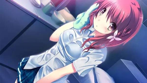 Кадр с взаимодействием персонажа и объекта в If My Heart Had Wings