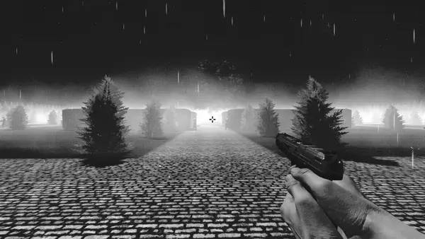 Кадр с взаимодействием персонажа и объекта в In The Search For  Revenge