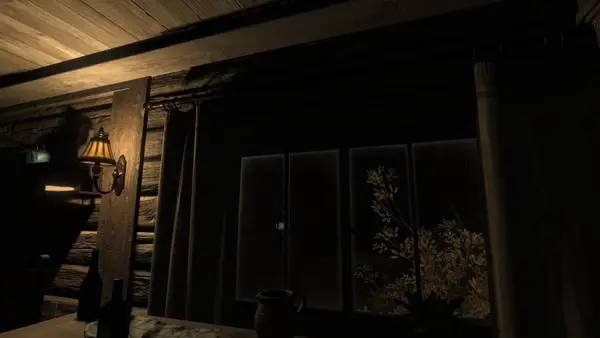 Кадр с взаимодействием персонажа и объекта в Inconsistencies