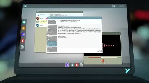 Кадр с взаимодействием персонажа и объекта в Jessika