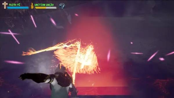 Кадр с взаимодействием персонажа и объекта в John Christian