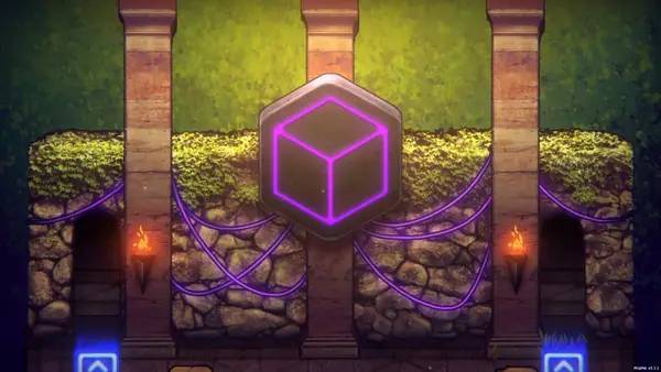 Кадр с взаимодействием персонажа и объекта в Keen One Girl Army