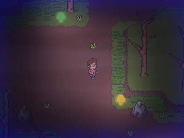 Кадр с взаимодействием персонажа и объекта в Knuckle Sandwich