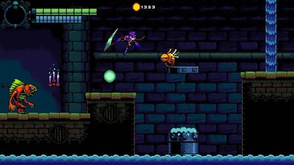 Кадр с взаимодействием персонажа и объекта в Kraino Origins