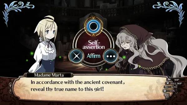 Кадр с взаимодействием персонажа и объекта в Labyrinth of Galleria  The Moon Society