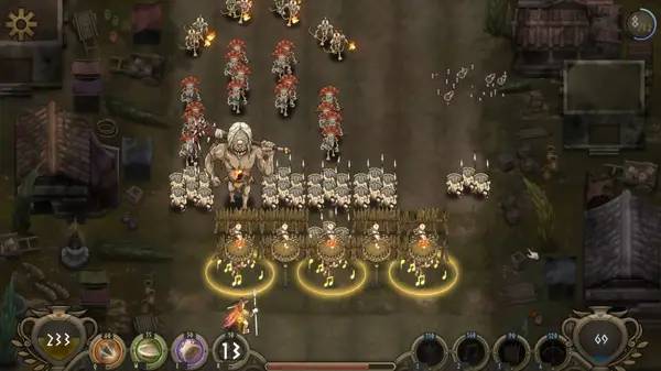 Кадр с взаимодействием персонажа и объекта в Legendary Hoplite  Ajax’s Trial