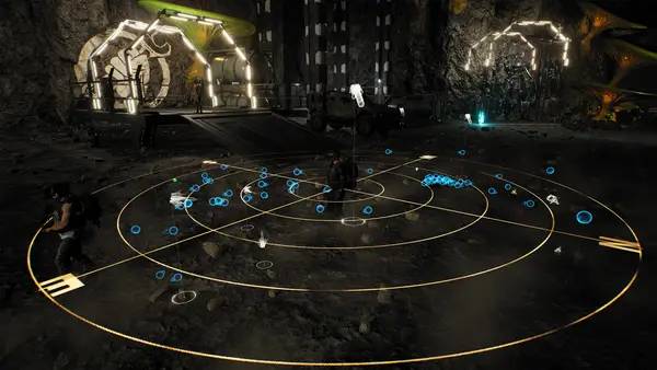 Кадр с взаимодействием персонажа и объекта в LIFE EFFECT