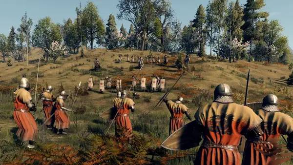 Кадр с взаимодействием персонажа и объекта в Life is Feudal MMO