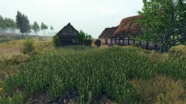 Кадр с взаимодействием персонажа и объекта в Life is Feudal  Your Own