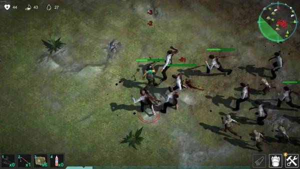 Кадр с взаимодействием персонажа и объекта в LifeZ - Survival