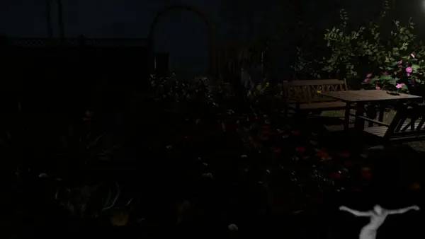 Кадр с взаимодействием персонажа и объекта в lightblue