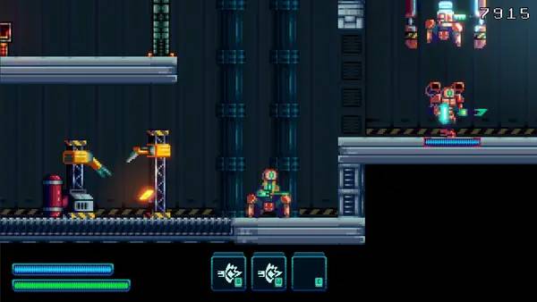 Кадр с взаимодействием персонажа и объекта в Limb Hunter