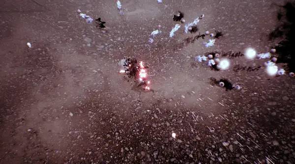 Кадр с взаимодействием персонажа и объекта в Ling