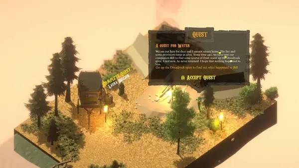 Кадр с взаимодействием персонажа и объекта в Lonesome - Chapter 1