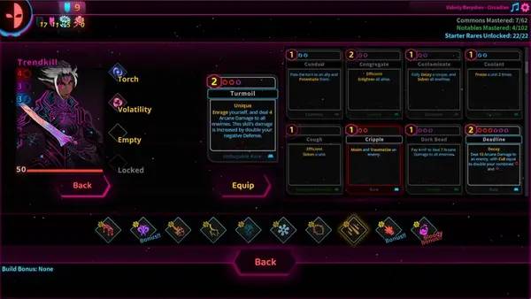 Кадр с взаимодействием персонажа и объекта в Malice and Greed