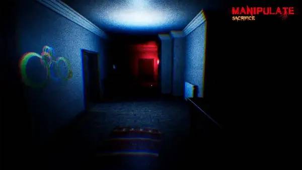 Кадр с взаимодействием персонажа и объекта в Manipulate Sacrifice