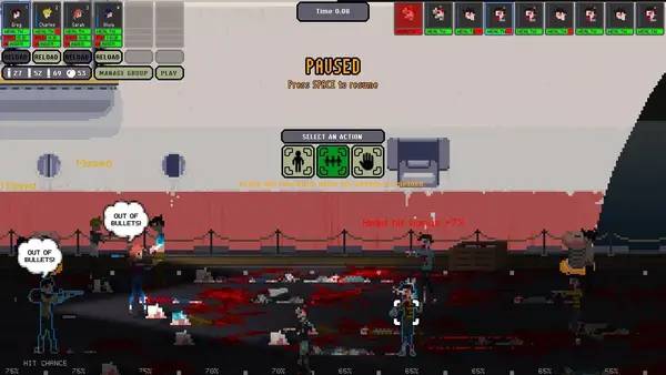 Кадр с взаимодействием персонажа и объекта в March of the Living