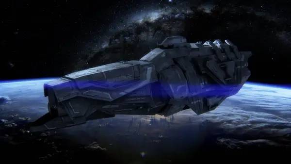 Кадр с взаимодействием персонажа и объекта в Mechs & Mercs Black Talons