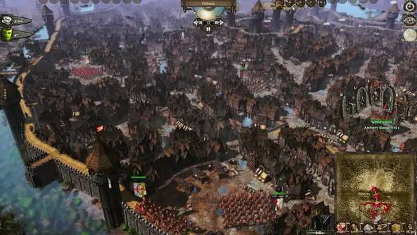 Кадр с взаимодействием персонажа и объекта в Medieval Kingdom Wars Story