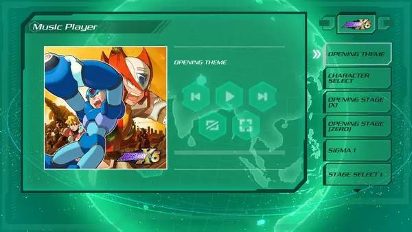 Кадр с взаимодействием персонажа и объекта в Mega Man X Legacy Collection 2