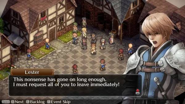 Кадр с взаимодействием персонажа и объекта в Mercenaries Blaze