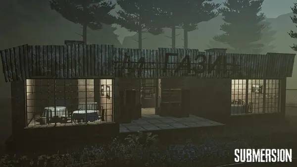 Кадр с взаимодействием персонажа и объекта в Midnight  Submersion - Nightmare Horror Story