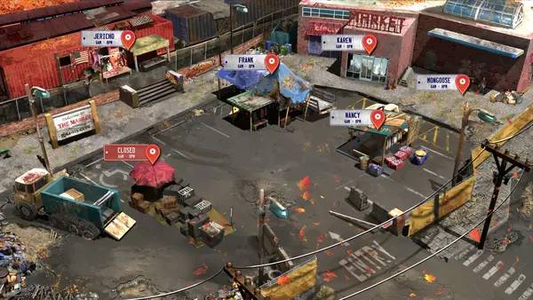 Кадр с взаимодействием персонажа и объекта в Midwest 90 Rapid City