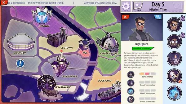 Кадр с взаимодействием персонажа и объекта в Mission It's Complicated