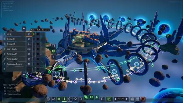 Кадр с взаимодействием персонажа и объекта в Mix Universe