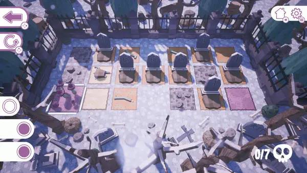 Кадр с взаимодействием персонажа и объекта в Mycelium Heaven