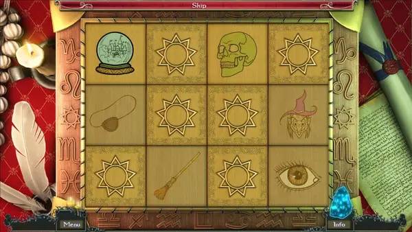 Кадр с взаимодействием персонажа и объекта в Mysteries of Neverville  The Runestone of Light