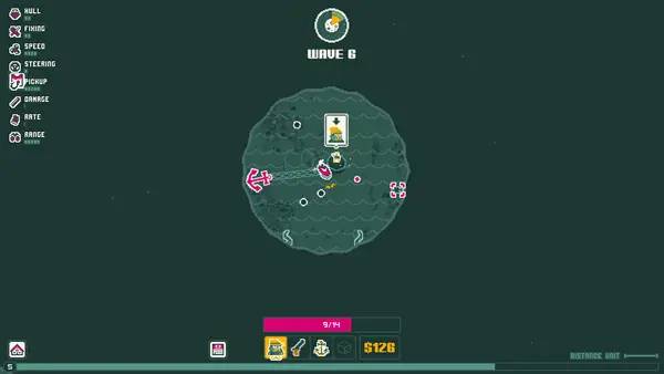 Кадр с взаимодействием персонажа и объекта в Nautical Survival