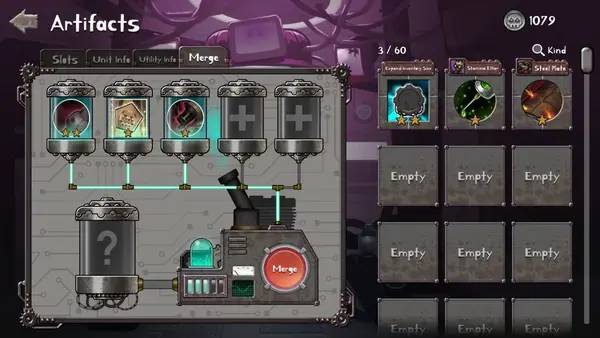 Кадр с взаимодействием персонажа и объекта в NecroLand  Undead Corps