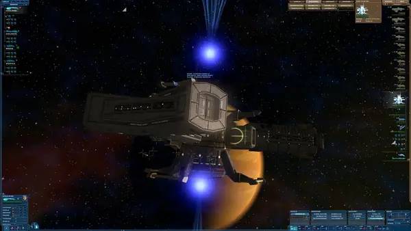 Кадр с взаимодействием персонажа и объекта в Nexus - The Jupiter Incident