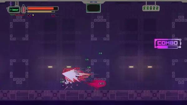 Кадр с взаимодействием персонажа и объекта в Night Blood  Avenger's Tide