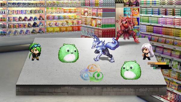 Кадр с взаимодействием персонажа и объекта в Nina Aquila Legal Eagle, Season One