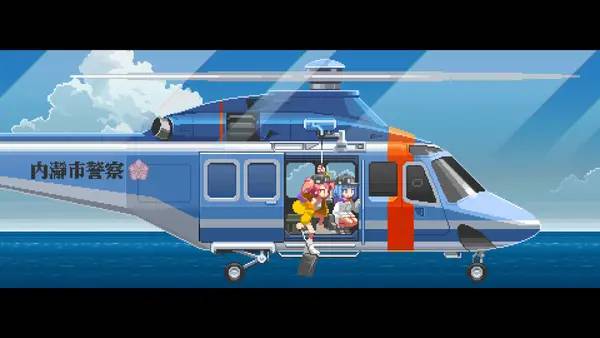 Кадр с взаимодействием персонажа и объекта в Nitro Express