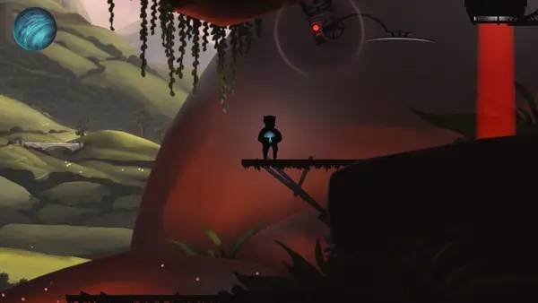 Кадр с взаимодействием персонажа и объекта в Norman's Night In