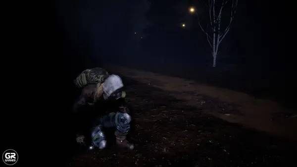 Кадр с взаимодействием персонажа и объекта в North Of Iraq Part 1