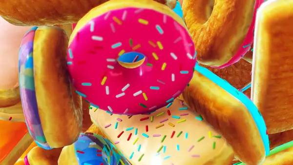 Кадр с взаимодействием персонажа и объекта в Nour  Play with Your Food