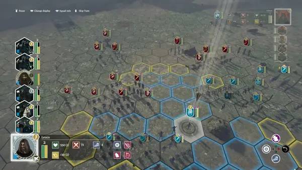 Кадр с взаимодействием персонажа и объекта в Numantia