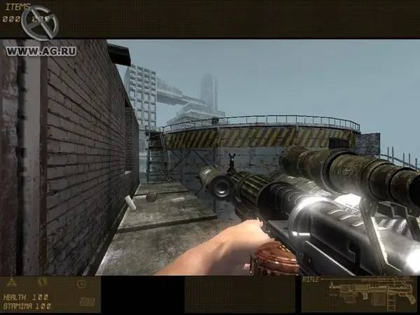 Кадр с взаимодействием персонажа и объекта в Обитаемый Остров Чужой Среди Чужих