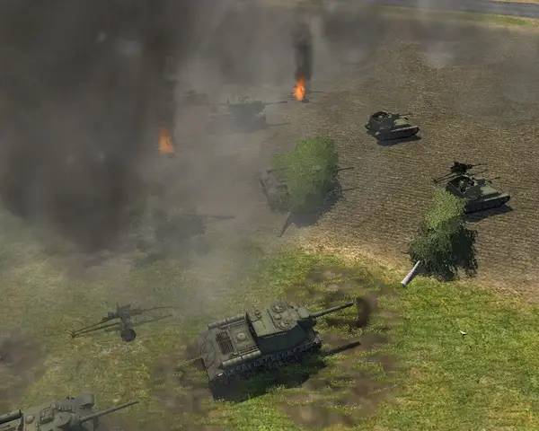 Кадр с взаимодействием персонажа и объекта в Officers. Special Edition