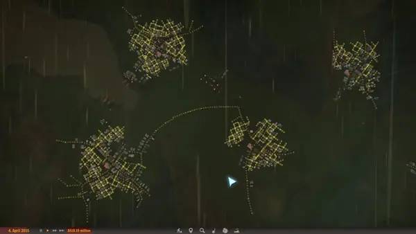 Кадр с взаимодействием персонажа и объекта в Oligopoly Industrial Revolution