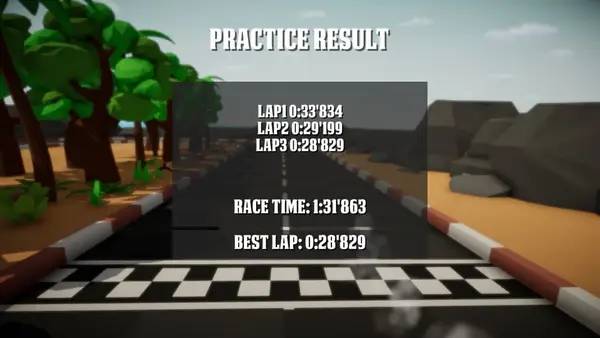 Кадр с взаимодействием персонажа и объекта в Omega Racers