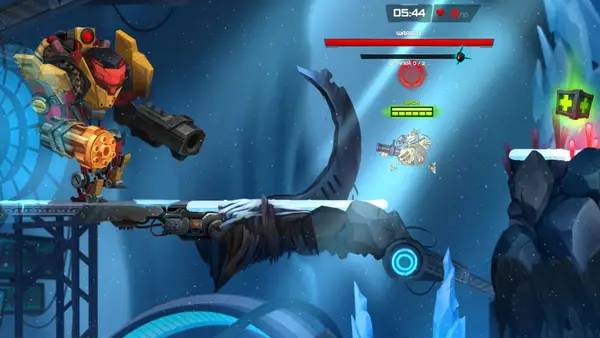 Кадр с взаимодействием персонажа и объекта в ONRAID