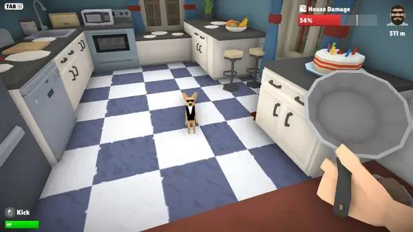 Кадр с взаимодействием персонажа и объекта в Operation Sniff