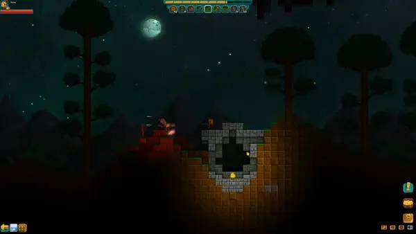 Кадр с взаимодействием персонажа и объекта в Orion Sandbox Enhanced