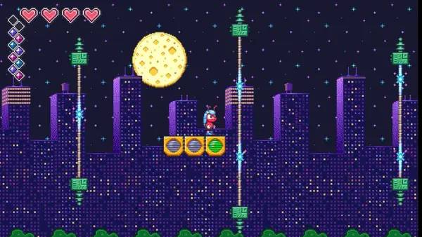 Кадр с взаимодействием персонажа и объекта в Polyroll